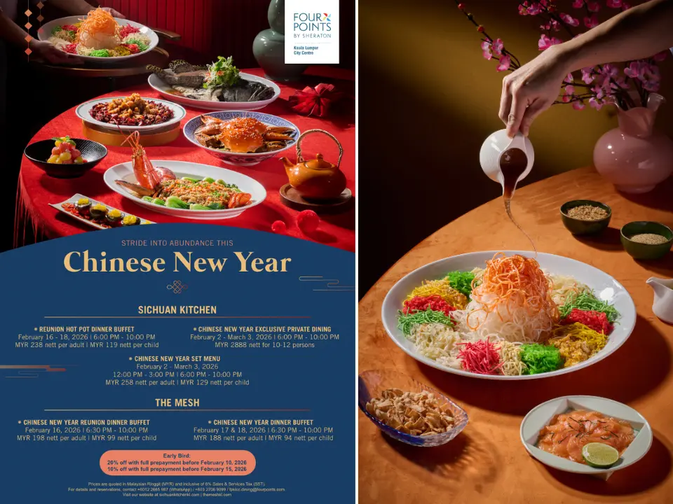 Four Points KLCC CNY Menu