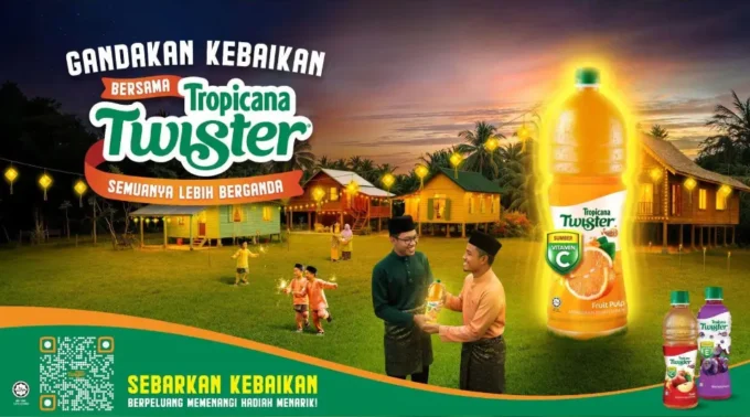Tropicana Twister Gandakan Kebaikan