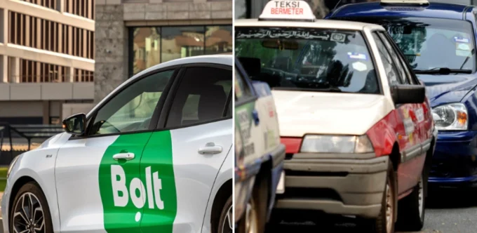 Bolt ride options Malaysia