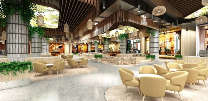 Malaysia shopping mall dining