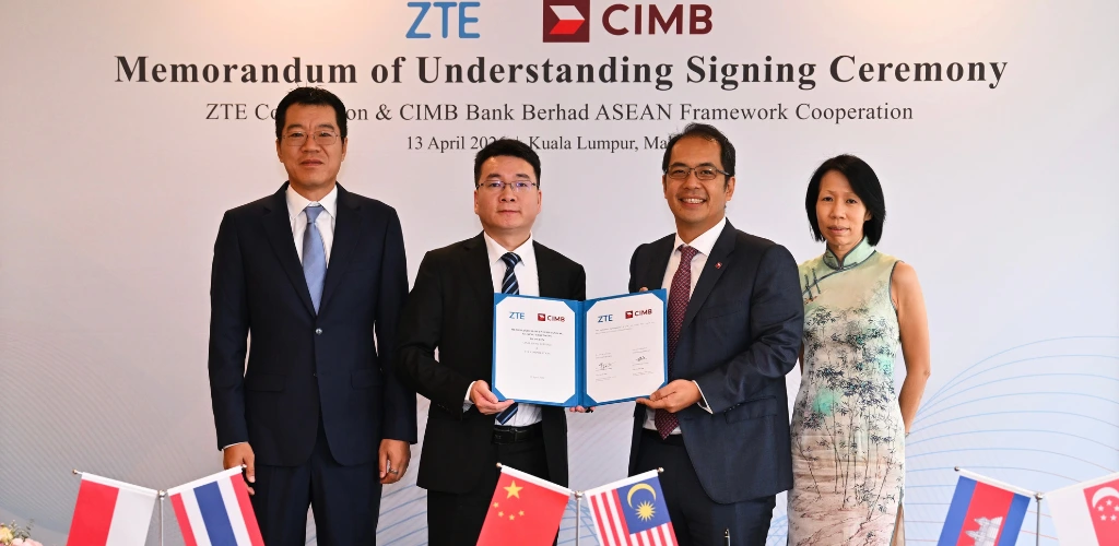 ZTE CIMB 5G ASEAN partnership